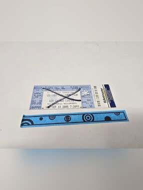 U2 Concert Stub Vintage Y2K Toronto Ticket + Wristband 2005 Vertigo Tour ACC